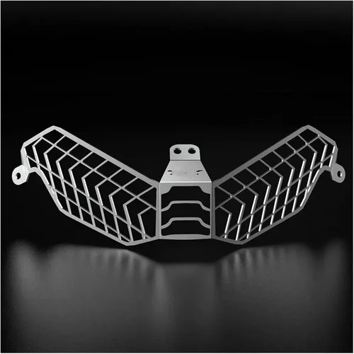 Vista 6 de Protector de parrilla de faros delanteros para TRK 702 702X TRK702 TRK702X 2022 2023, cubiertas protectoras de faros delanteros de motocicleta