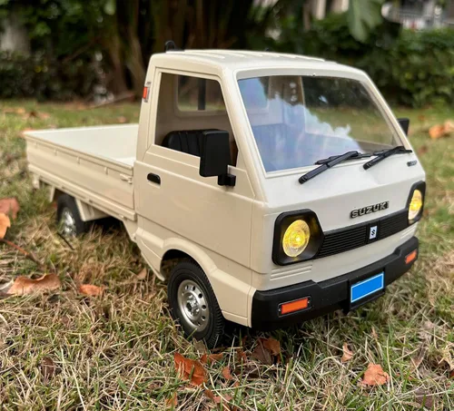 Vista 8 de HLSFWDRIVE WPL D14 RC Kei Truck 4x4 Control remoto Drift Car escala 1/10