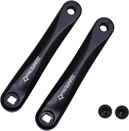 Vista 3 de PROWHEEL Ebike - Brazo de manivela disponible en agujero cuadrado, 5.512 in, 5.984 in, 6.299 in, 6.496 in, 6.693 in, 6.890 in, brazo negro