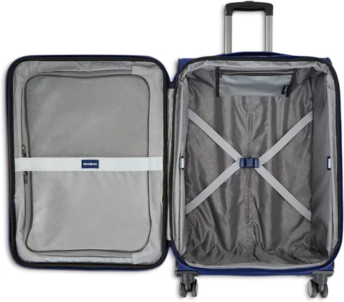 Vista 7 de Samsonite - Equipaje ligero y suave de la colección Ascella 3.0, con ruedas giratorias, Negro