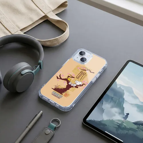 Vista 273 de Carcasa de gel para iPhone 7 Plus/iPhone 8 Plus, diseño de Snoopy Oriental de Peanuts, Badges