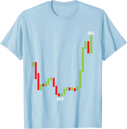 Vista 58 de Funny Day Trading Comprar Baja Venta Alta Stock Trading Camiseta Negro