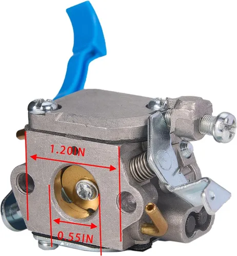 Vista 2 de 590460102 545081811 Carburador para HUSQ 125B 125BX 125BVX soplador de hojas para Zama C1Q-W37 Carb 545 08 18-11 545112101 581798001 con filtro