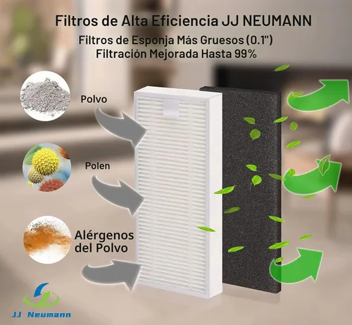 Vista 2 de Piezas de repuesto compatibles con XIEBro K10, HR1010 Robot Aspirador Accesorios 12 Pares