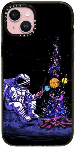 Vista 11 de CASETiFY Impact Funda para iPhone 15 [Probada contra Caídas de Grado Militar 4X / Protección contra Caídas de 8.2 pies / Compatible con Magsafe]