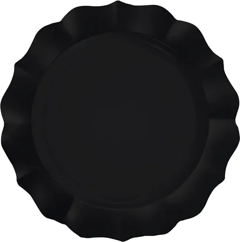 Vista 2 de Smarty Had A Party - Platos de plástico desechables, platos llanos - Platos de fiesta, platos de boda para celebraciones y uso diario - Platos