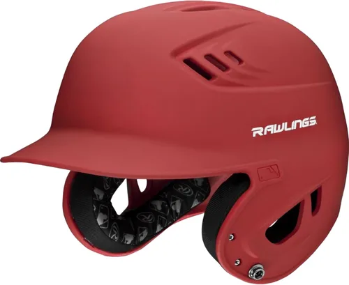 Vista 4 de Rawlings Casco de bateo de béisbol R16 Velo Mate Tamaños JR y SR Varios