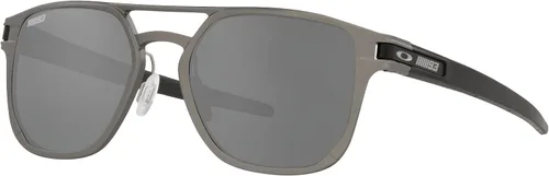 Vista 2 de Oakley Oo4128 Latch Alpha - Gafas de sol redondas de metal para hombre