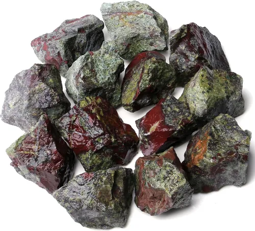 Vista 12 de QINJIEJIE Varias piedras de cristal en bruto 10 colores piedras de cristal curativas 1" piedras preciosas grandes a granel para voltear, cabinas