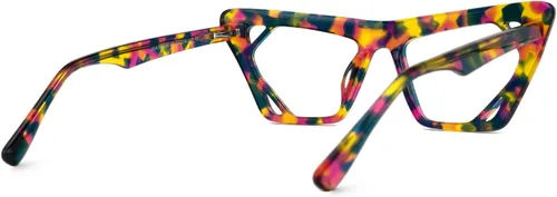 Vista 7 de VOOGLAM Cateye - Gafas azules para mujer, antifatiga ocular, ojos secos, computadora, teléfono, televisión, gafas Cadogan