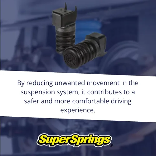 Vista 5 de SuperSprings SSR-117-47 SumoSprings negros traseros izquierdo y derecho se ajustan al F150 4x4 2009 2020 Reduce el hundimiento trasero, disminuye