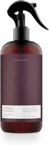 Vista 19 de ILLUME Elemental Collection, vidrio natural de hoja de cedro cítrico, vela de 11.5 onzas, 11.5 onzas, rojo