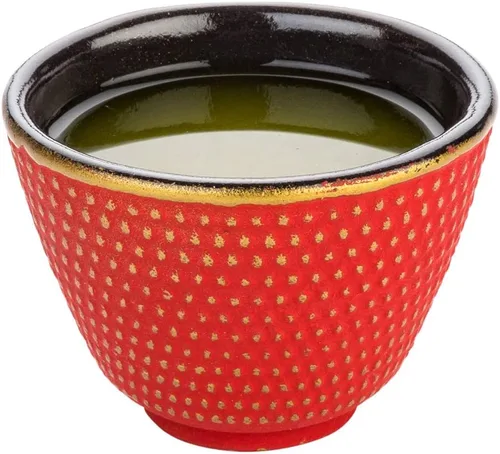 Vista 10 de Restaurantware -Platillos de 3.75 pulgadas para tazas de té, 2 platillos redondos para tazas de té japonesas tradicionales - Diseño de hoño, no se