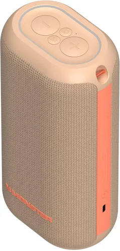 Vista 9 de Monster DNA Max - Altavoz Bluetooth portátil, altavoz portátil con sonido de 360 graves y almohadilla de carga inalámbrica certificada Qi de 10 W