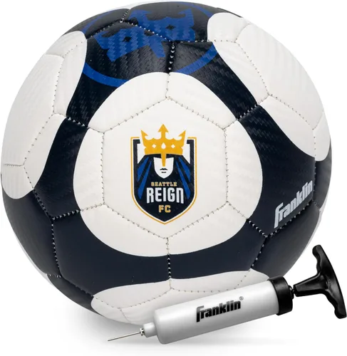 Vista 28 de Franklin Sports - Pelotas de fútbol del equipo NWSL - Pelotas de fútbol para niños + adultos - Pelotas de fútbol para niños + niñas - Pelota