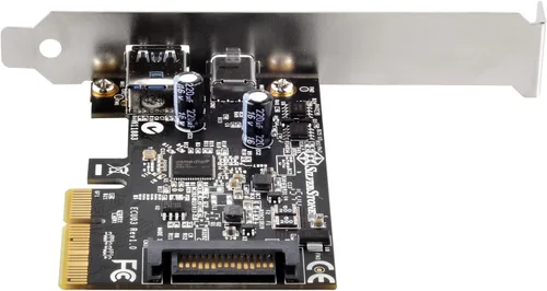 Vista 7 de SilverStone Technology USB 3.1 Tipo externo A y tipo C Tarjeta Pci-E ECU03 Componentes Otros