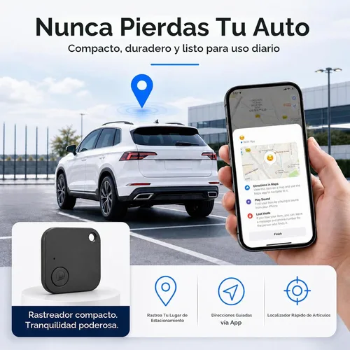 Vista 7 de Mini rastreador GPS portátil para vehículos, rastreador GPS indetectable, sin tarifa mensual/sin tarjeta SIM, dispositivo rastreador para niños 1
