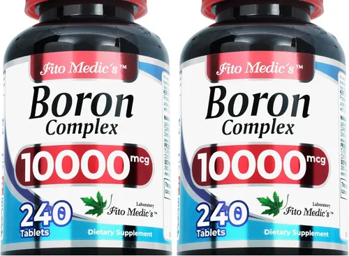 Vista 10 de Laboratorio Boro 10 mg 240 porciones Suplemento de boro