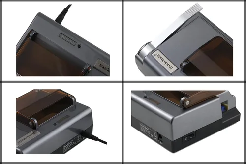 Vista 6 de Máquina de inyección de cigarrillos Hawk-Matic HK2, máquina de enrollar cigarrillos eléctrica, color gris