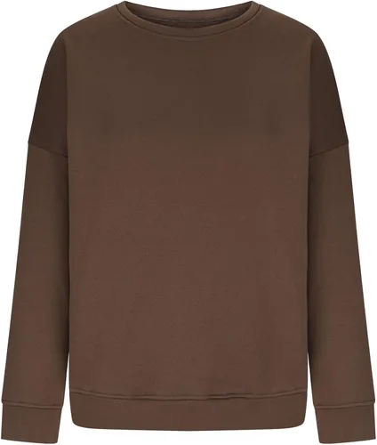 Vista 5 de ZunFeo Sudadera para mujer, casual, de manga larga, cuello redondo, de gran tamaño, sudadera con capucha Y2K, ropa de moda 2023