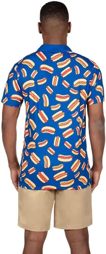 Vista 4 de Tipsy Elves Polo de golf - Polo deportivo de rendimiento para hombre