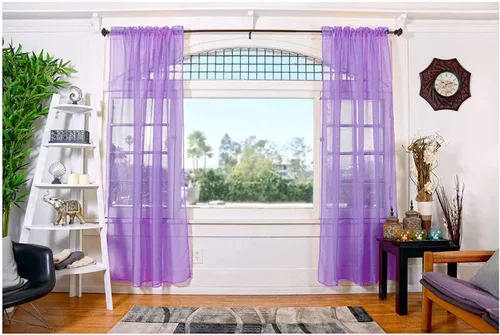 Vista 87 de All American Collection - cortinas Doli transparentes, 2 unidades Blanco