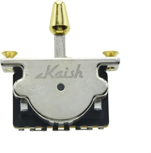 Vista 6 de KAISH Interruptor de palanca de 3 vías de alta resistencia para pastilla de guitarra, interruptor selector de pastilla para Strat Tele con 3 puntas