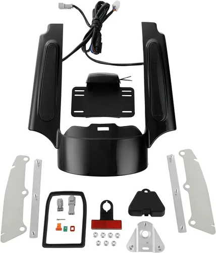 Vista 11 de TCMT Juego de fascia de guardabarros trasero compatible con Harley Touring Road King CVO Road Glide Ultra Classic Electra Glide Street Glide
