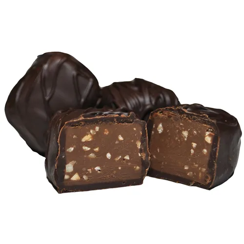 Vista 6 de Dulces de chocolate con leche y Chocolate amargo trufas surtidas "Philadelphia