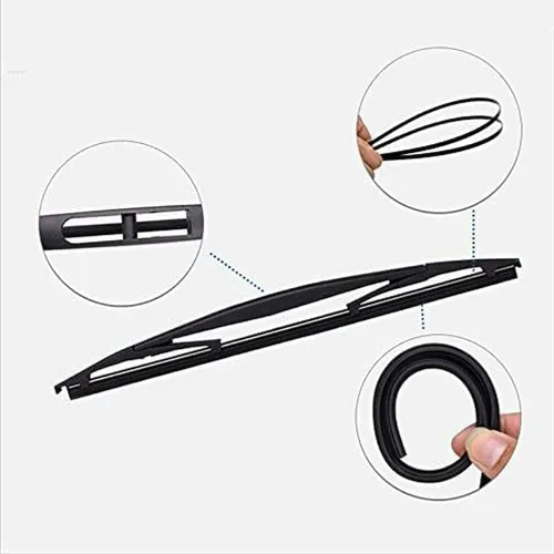 Vista 6 de TWSIT Rear Wiper Blade Arm Set Kit For Opel For Zafira A 1998-2005 Windshield Windscreen Rear Window