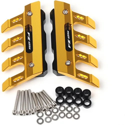 Vista 9 de Protector de caídas de horquilla delantera CNC para motocicleta Yamaha FZ-25 FZ25 / ABS anticaídas