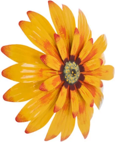 Vista 3 de Hobby Lobby Decoración de pared de metal de girasol amarillo para entrada o decoración del hogar