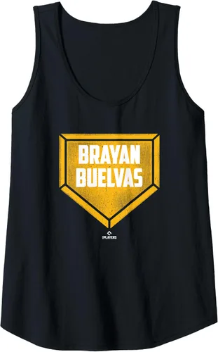 Vista 7 de Home Plate Gameday Brayan Buelvas Prospect Baseball Fan Gear Tank Top