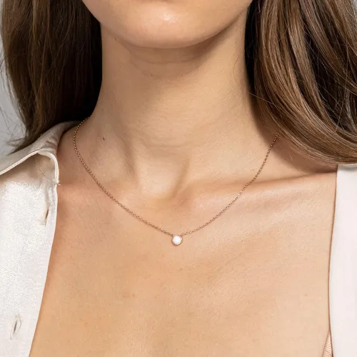 Vista 2 de PAVOI 14K Gold Plated Created Opal Necklace Opal Necklaces for Women