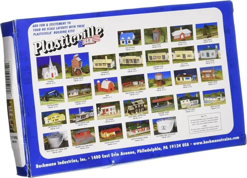Vista 2 de Bachmann Trenes - PLASTICVILLE U.S.A. EDIFICIOS – KITS CLÁSICOS - GASOLINERA - Escala HO