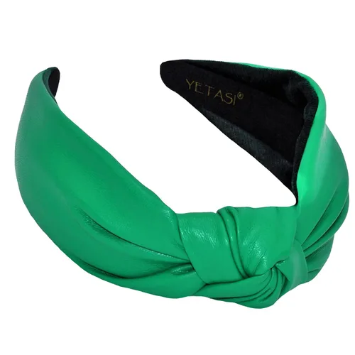 Vista 21 de Diademas de cuero para mujer, marfil elegante durante todo el año, para usar todo el día. Bandas para la cabeza para mujeres adultas y mujeres