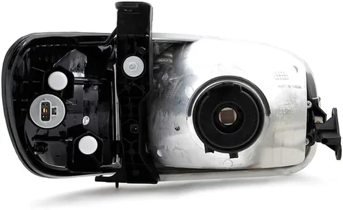 Vista 2 de Faros delanteros negros de repuesto compatibles con Toyota Tundra Regular/Access Cab 2000-2004