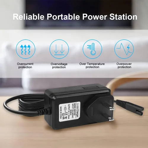 Vista 3 de Cable de carga inalámbrico para Waterpik WP360 WP462 WP450 WP360W WP462W WP450W WP450W Cable de alimentación de hilo dental de agua 3V DC adaptador