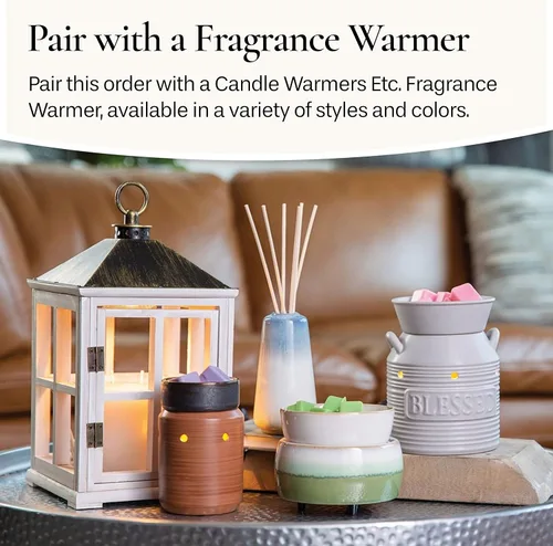 Vista 5 de Candle Warmers Etc Velas Derretidas Clásicas 2.5oz, Fragancia de Bálsamo de Abeto (Paquete de 4) – Cada paquete contiene 4 velas derretidas de 2.5