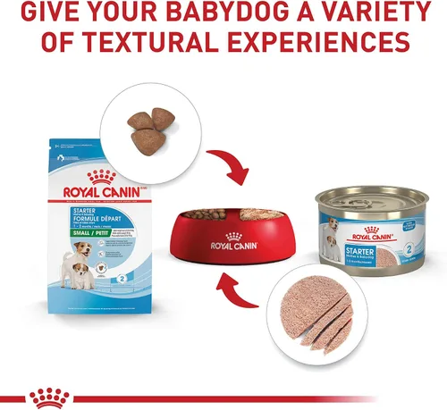 Vista 4 de Royal Canin Size Health Nutrition Starter Mother & Babydog Mousse en Salsa Comida para Perros, 5.1 oz (Pack de 24)