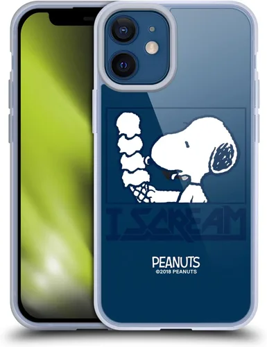 Vista 66 de Head Case Designs Funda de gel con licencia oficial de Peanuts Charlie Brown Good Grief Rock Tees [protección de grado militar] compatible con Apple