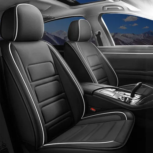 Vista 11 de TTX LIGHTING 2 piezas de fundas para asientos delanteros de automóvil compatibles con Hyundai Tucson 2005-2026, funda impermeable para asiento