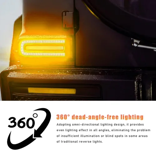 Vista 9 de 4 piezas de luces LED de reversa, 6500K de super brillo, 45SMD-4014 chipsets para bombilla de señal de giro, luces LED T15 de freno, de parada