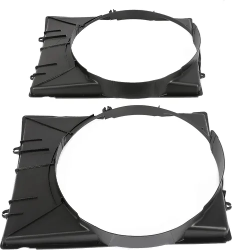 Vista 3 de HECASA Cubierta del ventilador de refrigeración del radiador compatible con Toyota Pickup 1984-1995 RN02 RN60 RN63 SR5 Turbo Base DLX Reemplazo