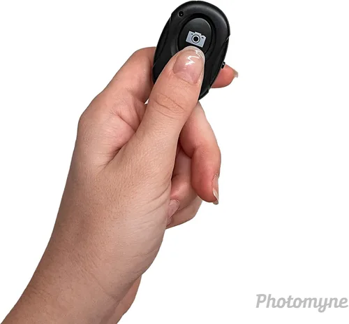 Vista 6 de Photomyne Obturador de cámara inalámbrico con clicker Control remoto del obturador de la cámara para teléfonos inteligentes iPhone y Android