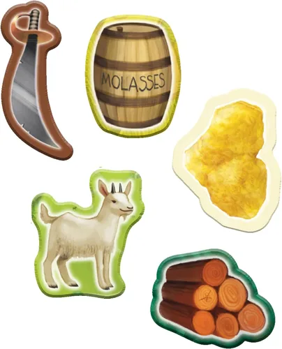 Vista 4 de CATAN Juego de Mesa Junior - ¡Aventura de Espadachines para Jóvenes Piratas! Juego de estrategia, divertido juego familiar para niños y adultos, a