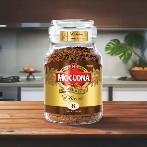 Vista 3 de Moccona Café liofilizado 3.53 oz (importado de Australia) (tostado oscuro)