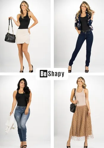 Vista 4 de BeShapy BDBA001 - Body sin costuras para mujer, con control de abdomen, moldeador de cuerpo, camiseta sin mangas