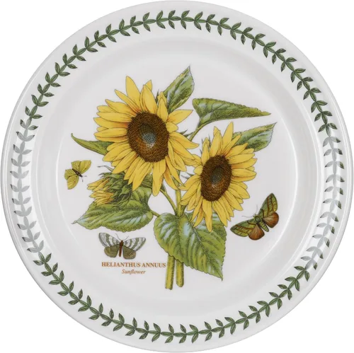 Vista 3 de Portmeirion Plato de cena de jardín botánico exótico con motivo de hibisco