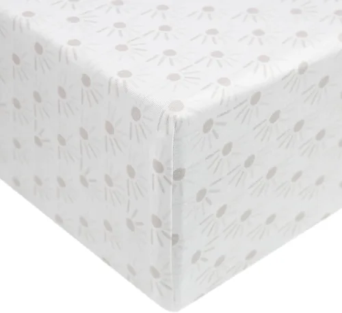 Vista 38 de Copper Pearl: Sábanas de punto prémium para cuna de bebé para niños y niñas, transpirables y suaves, sábanas ajustables para colchones estándar